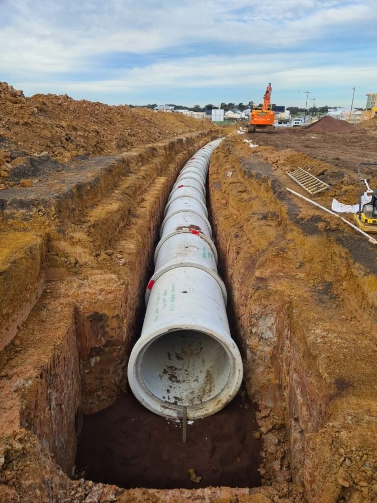 Detailed excavation service